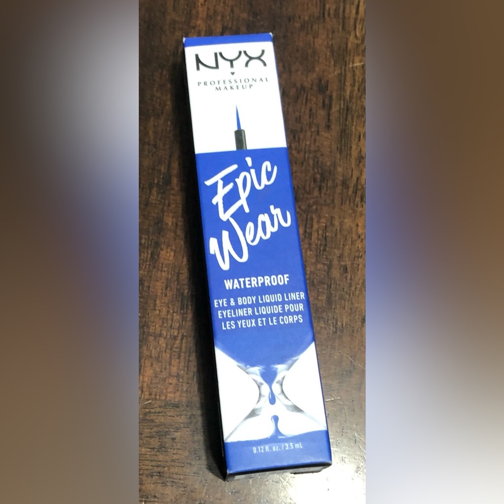 NYX Epic Wear Waterproof Liquid Liner - Blue.0.12oz